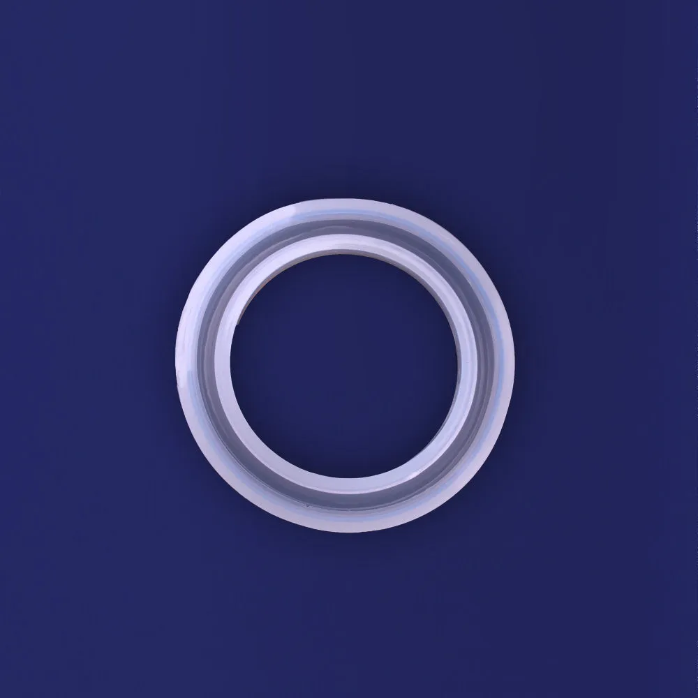 1 pcs Smooth Wide Bangle silicone mold,bracelet mould, for epoxy resin,jewellery Diy ,Inside diameter: 54mm