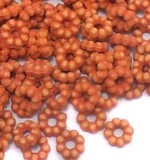 100 Gms Acrylic Chakri Beads 6mm