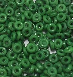 100 Gms Acrylic Donut Beads 4mm