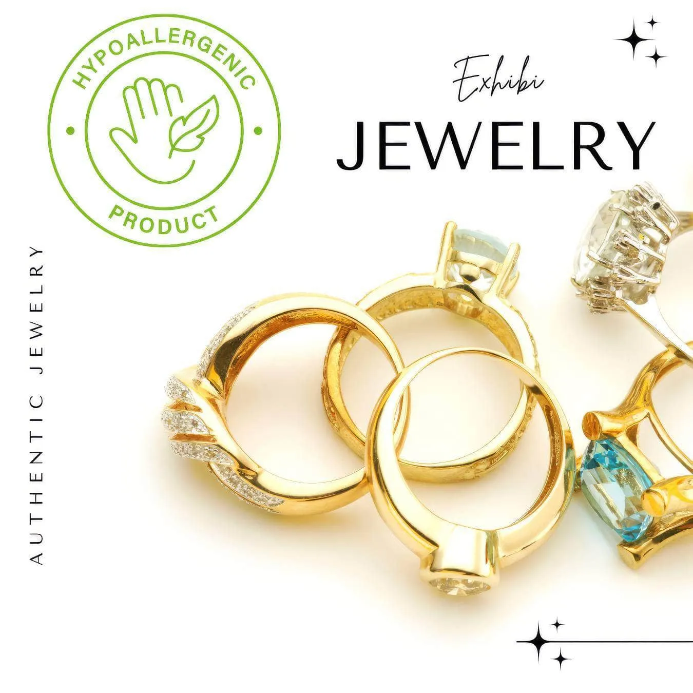 14k Gold Paved Crystal Round Teardrop Brooch