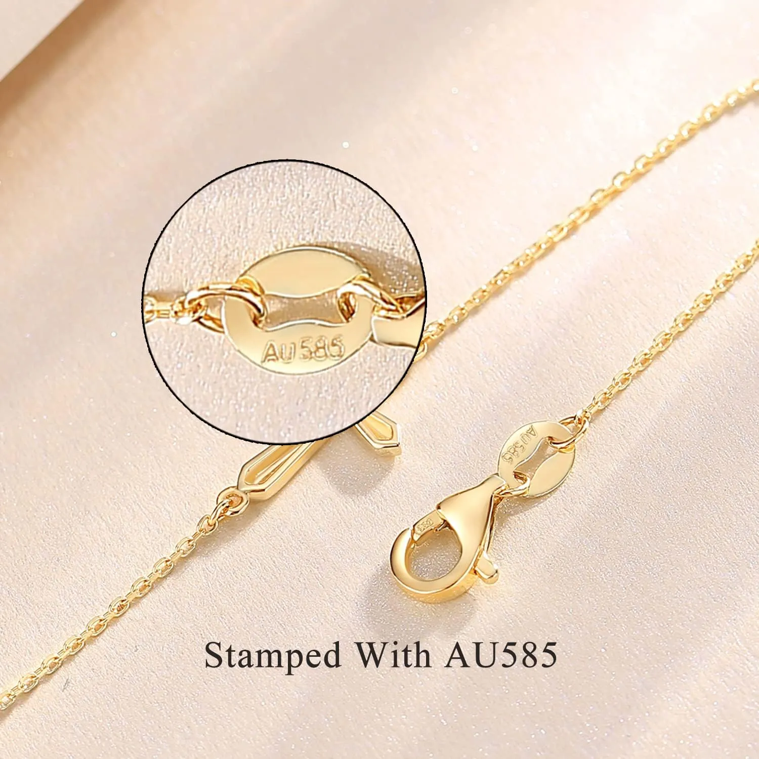14K Yellow Gold Rose Flower Bracelet with 4MM Freshwater Pearls Luxury Adjustable Bracelet Fine Jewelry