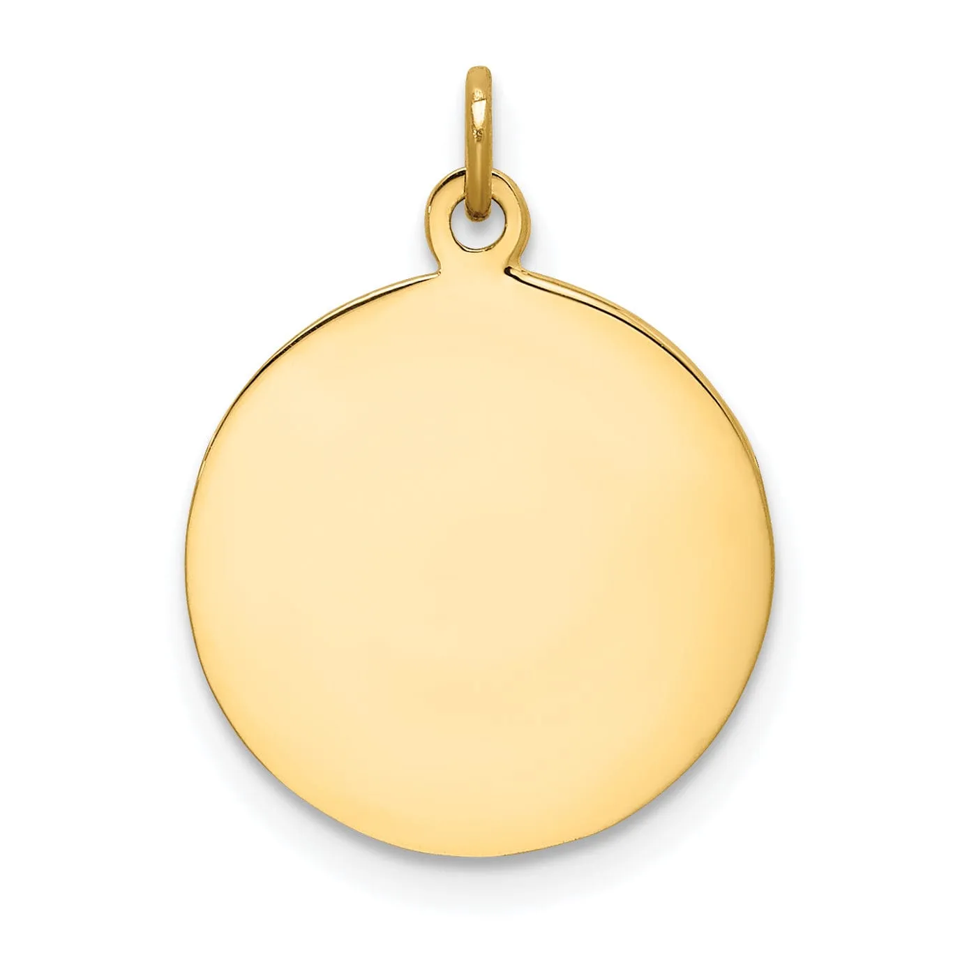 14k Yellow Gold Saint Peter Medal Pendant