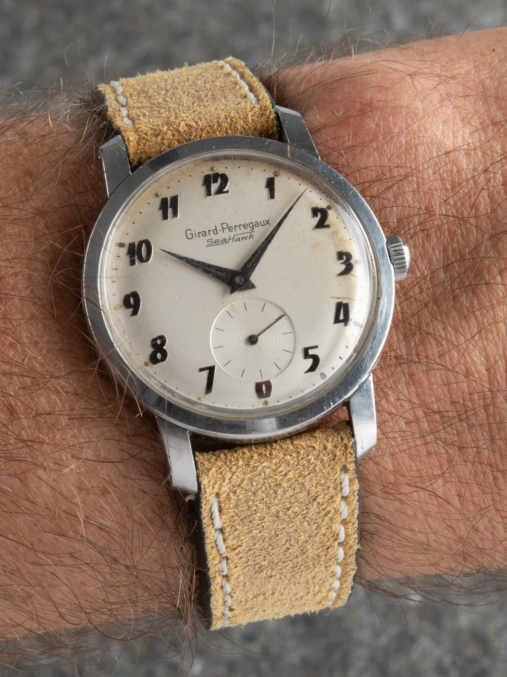 1950s Girard Perregaux Sea Hawk