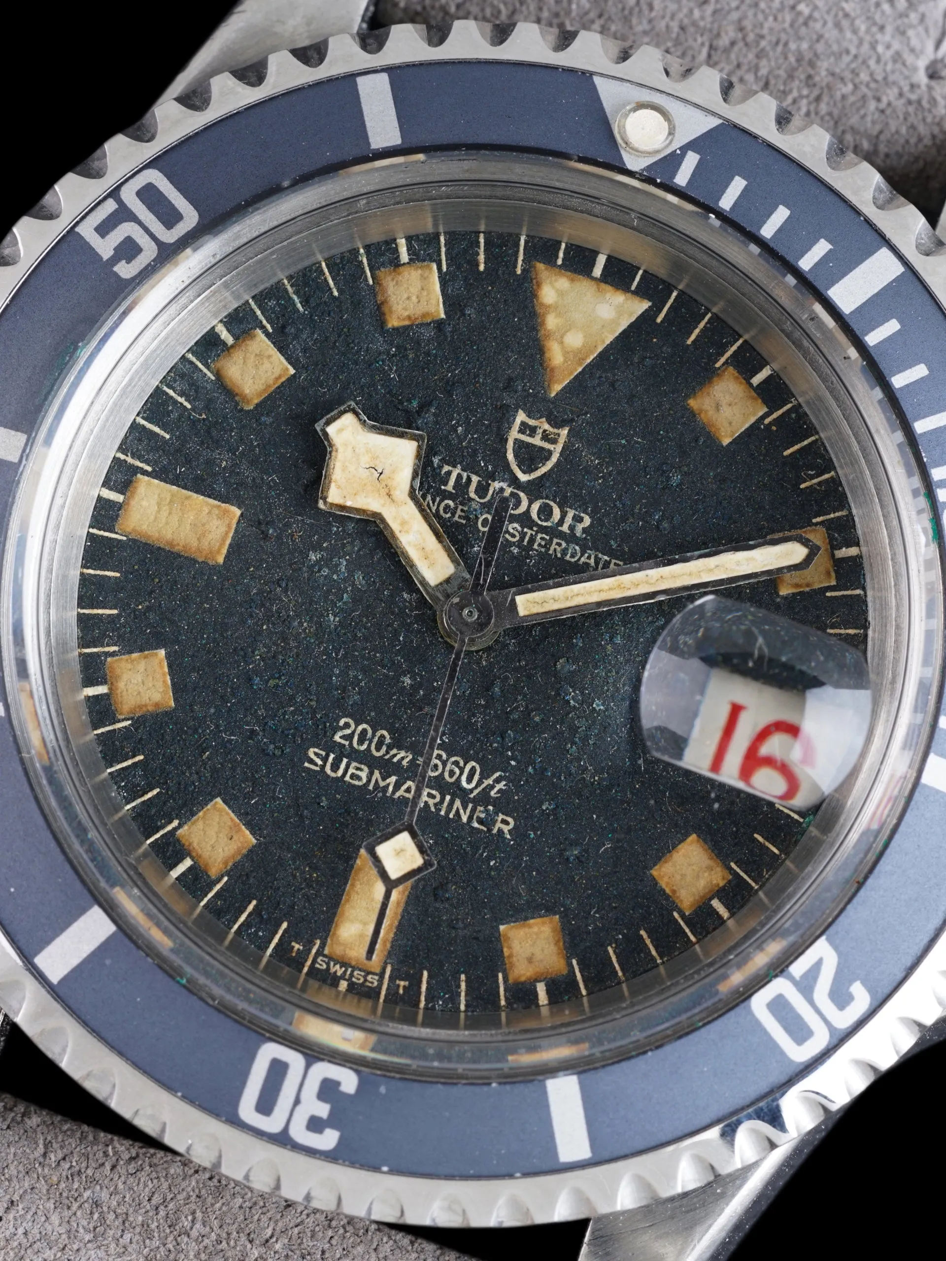 1969 Tudor Blue Snowflake Submariner (Ref. 7021/0) "Roulette Date"