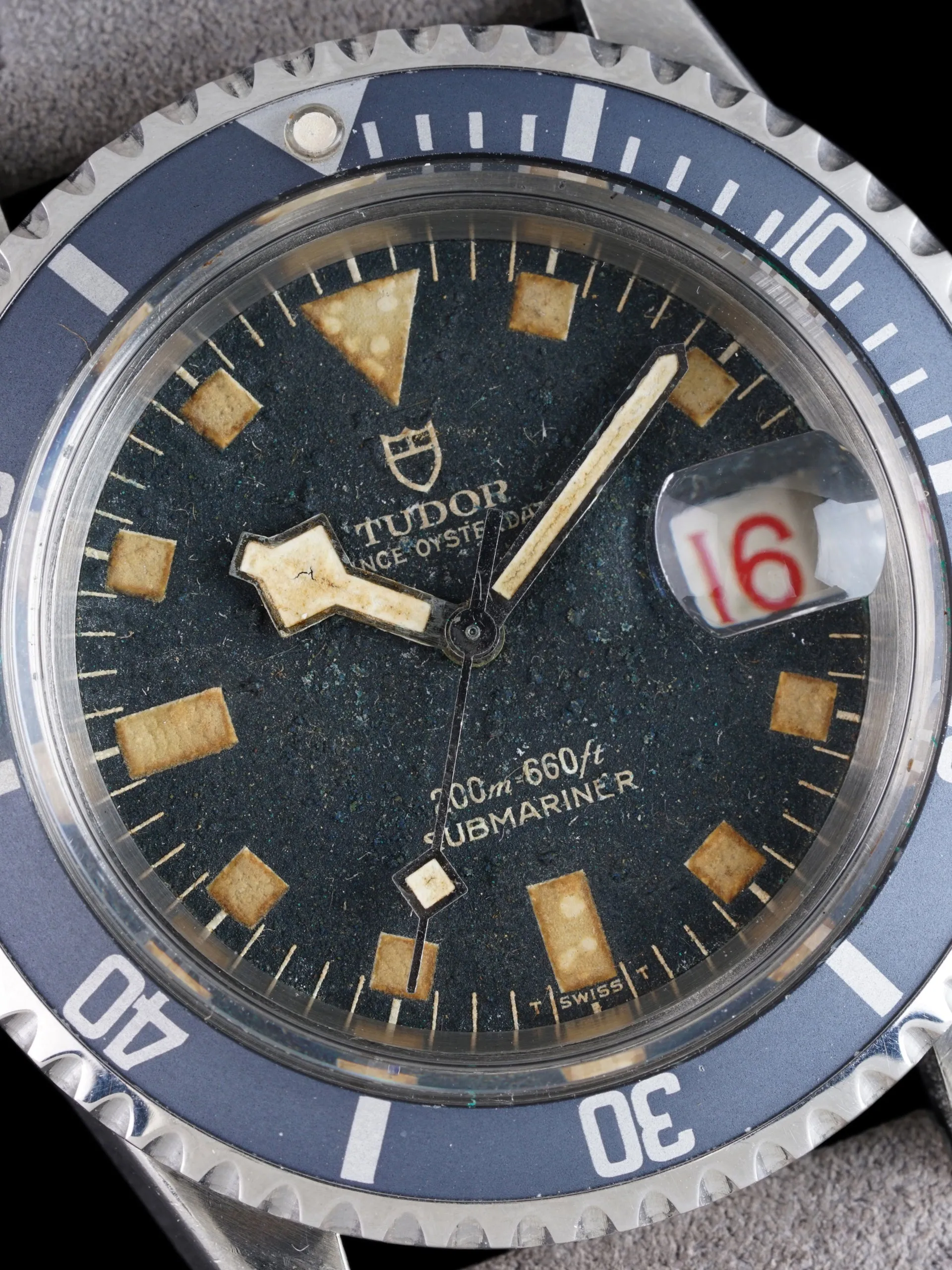 1969 Tudor Blue Snowflake Submariner (Ref. 7021/0) "Roulette Date"