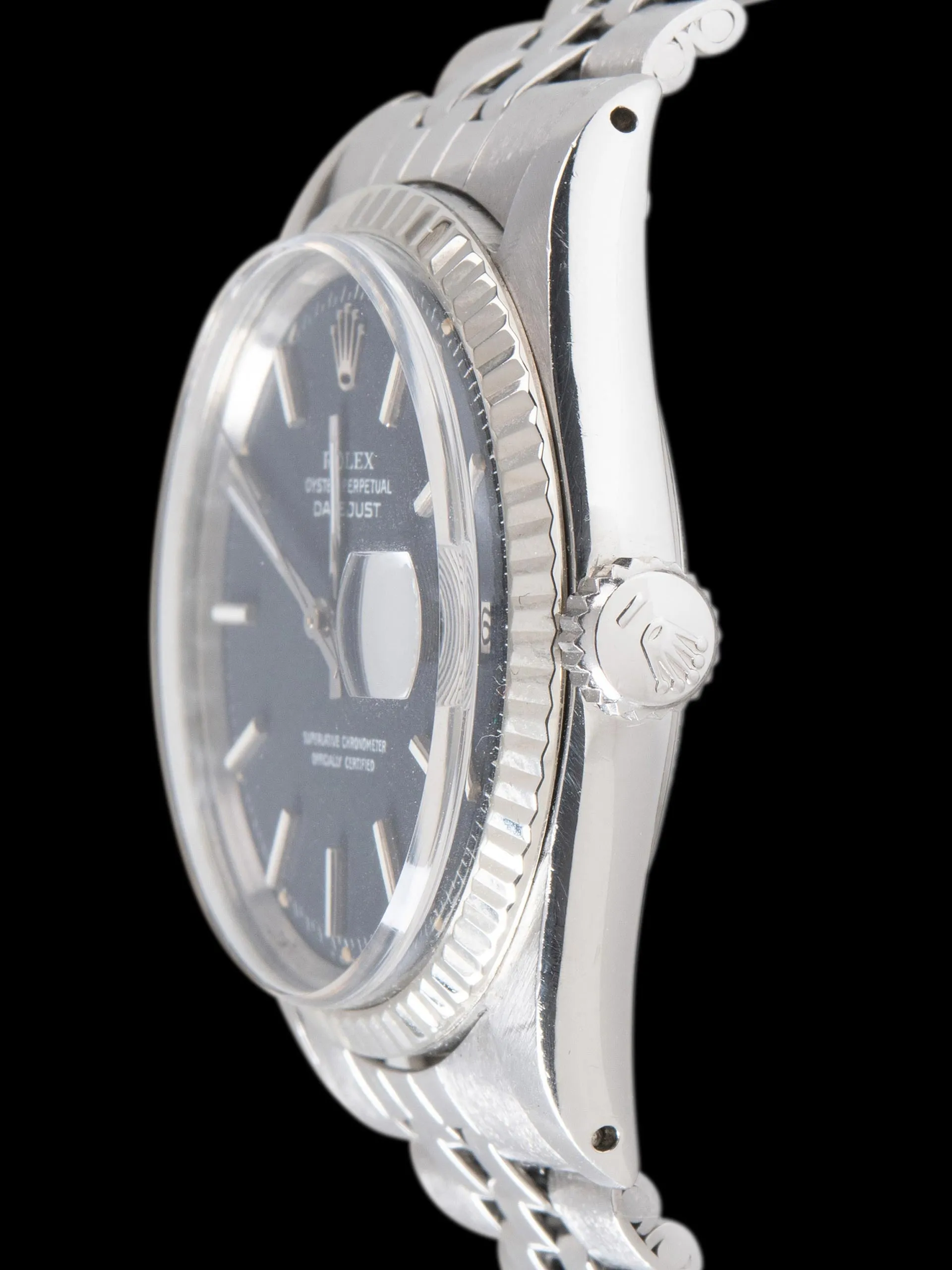 1970 Rolex Datejust (Ref. 1601) Black "Confetti" Dial