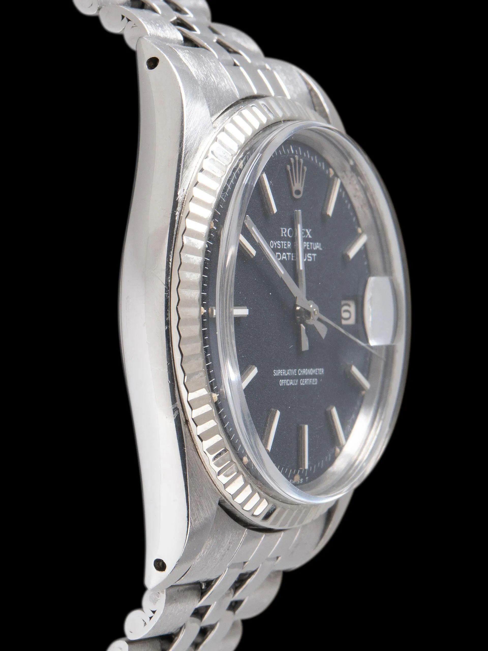 1970 Rolex Datejust (Ref. 1601) Black "Confetti" Dial