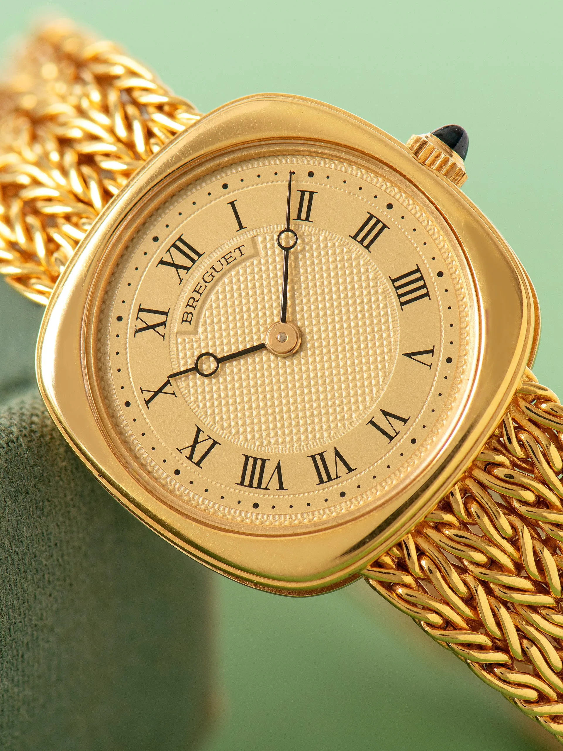 1970s Breguet Lady's Cushion Case Watch 18K YG "Cal. 839"