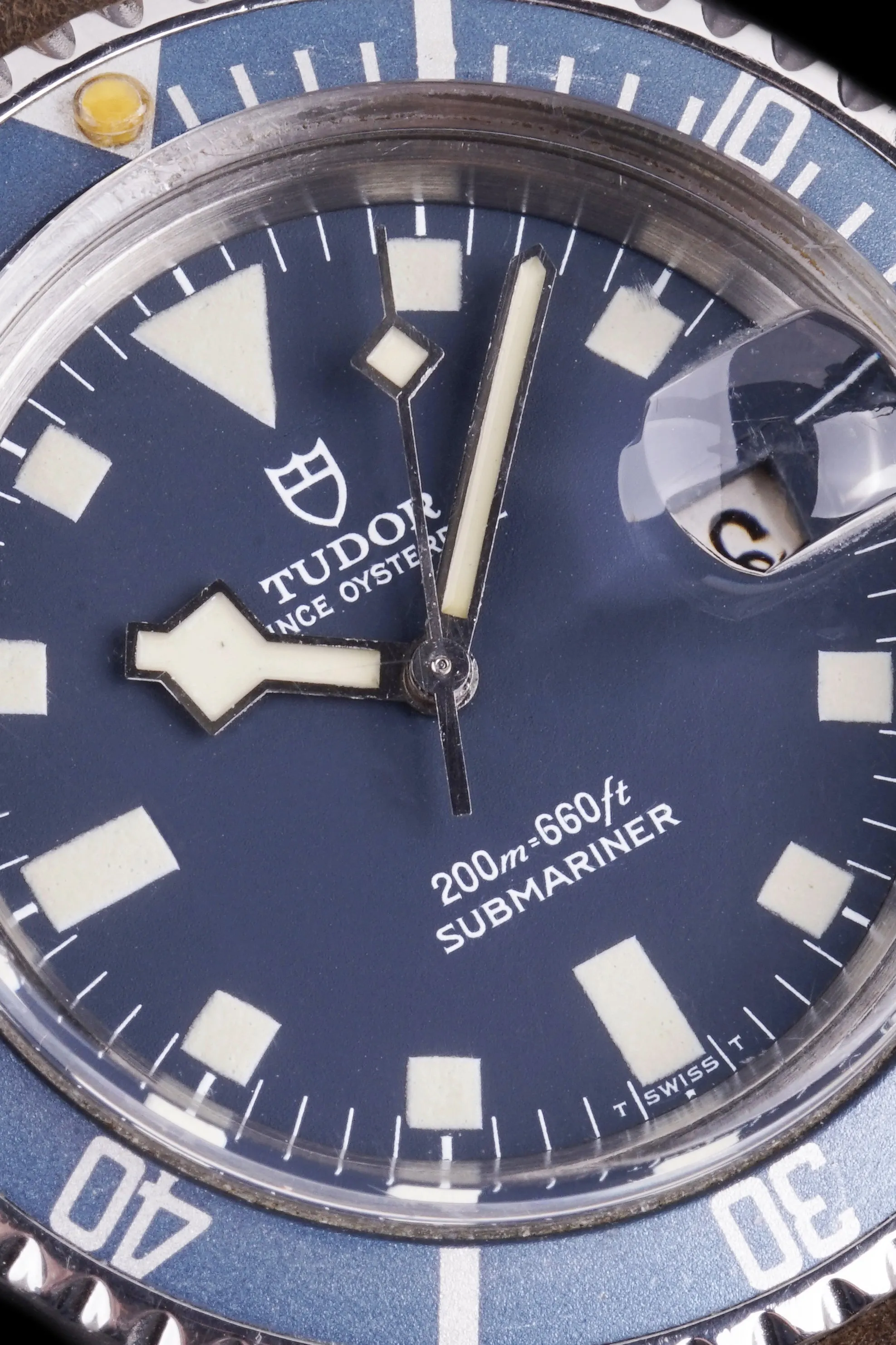 1980 Tudor Blue Submariner (Ref. 94110) "Snowflake"
