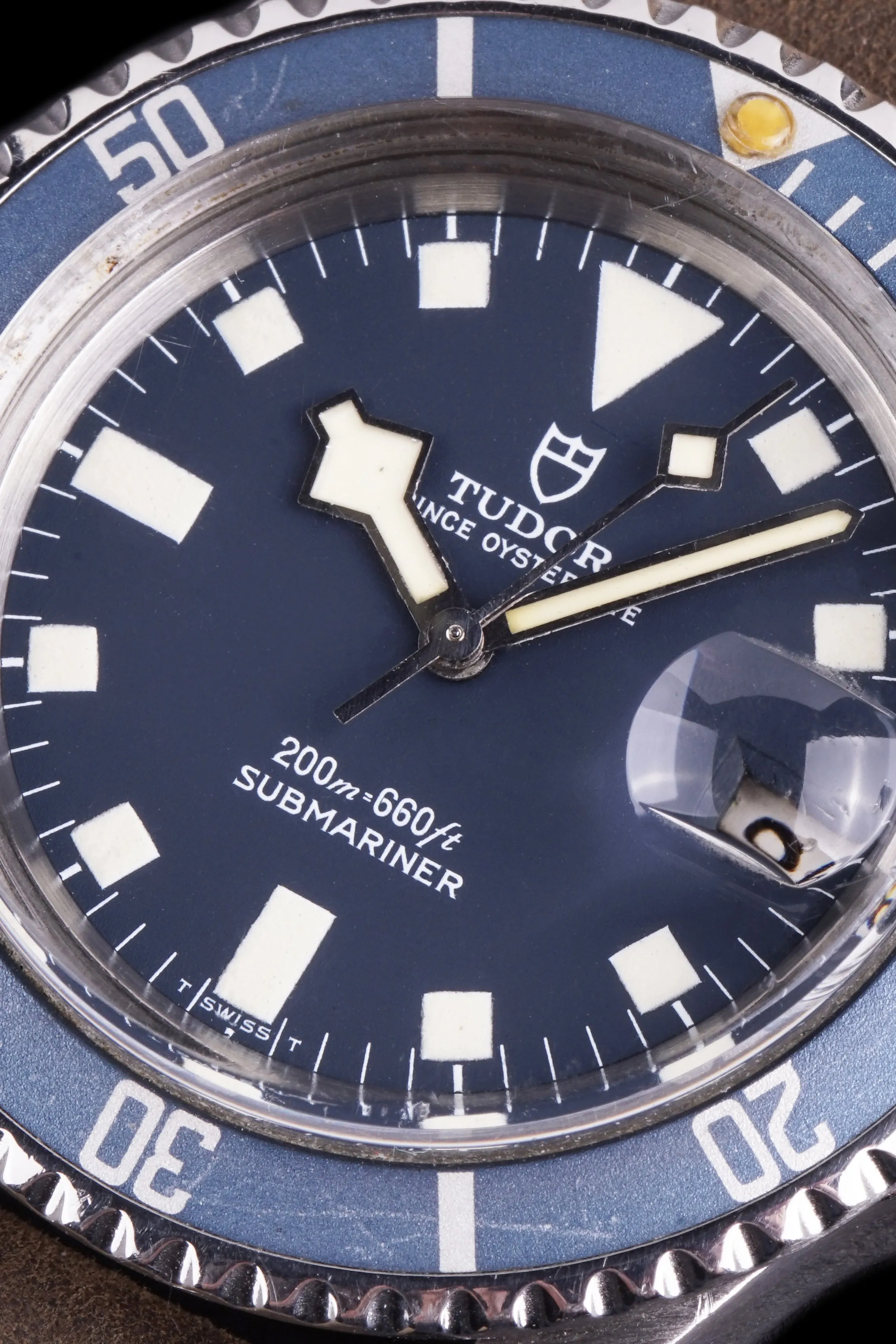 1980 Tudor Blue Submariner (Ref. 94110) "Snowflake"