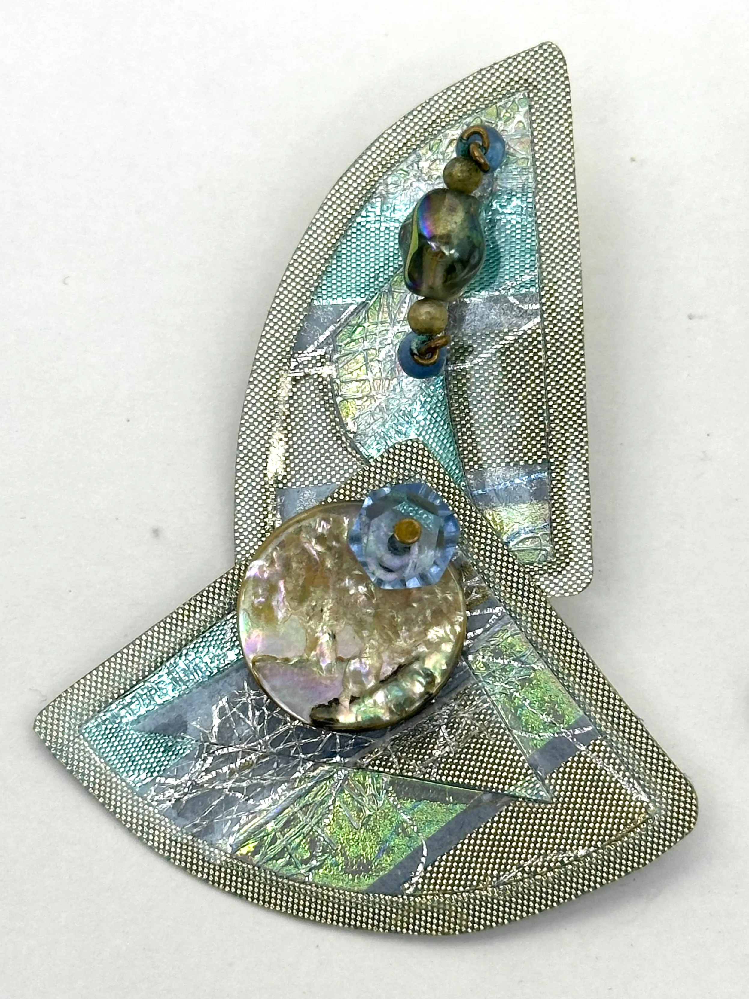 1980s Art-To-Wear Geometric Earrings
