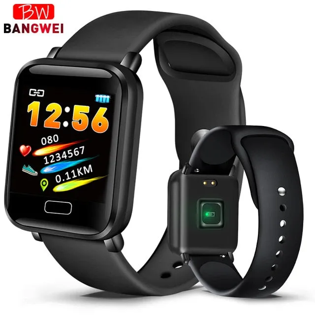 2019 New Women Smart watches Waterproof Sports For Iphone phone Smartwatch Heart Rate Monitor Blood Pressure Functions