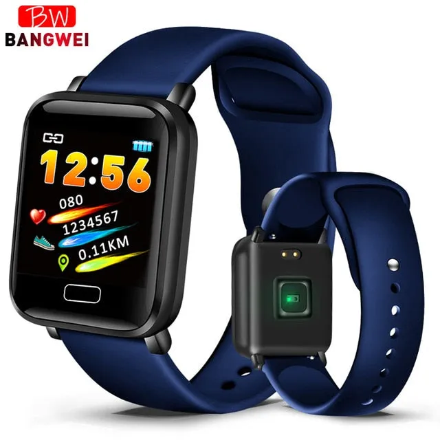 2019 New Women Smart watches Waterproof Sports For Iphone phone Smartwatch Heart Rate Monitor Blood Pressure Functions