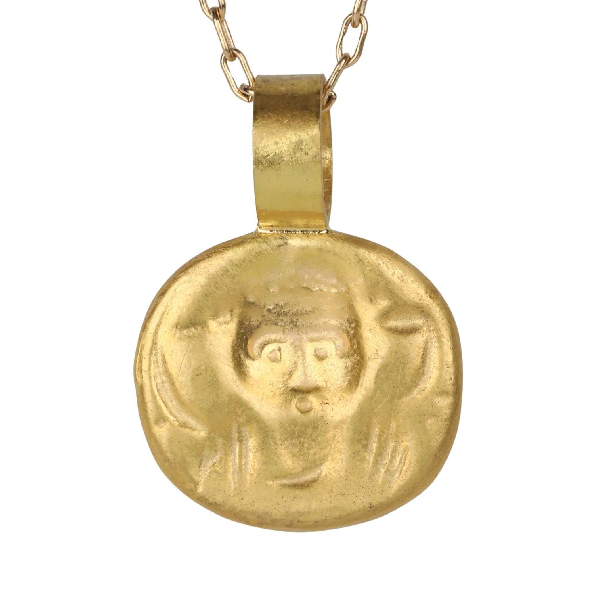 22K Gold "Empress" Pendant