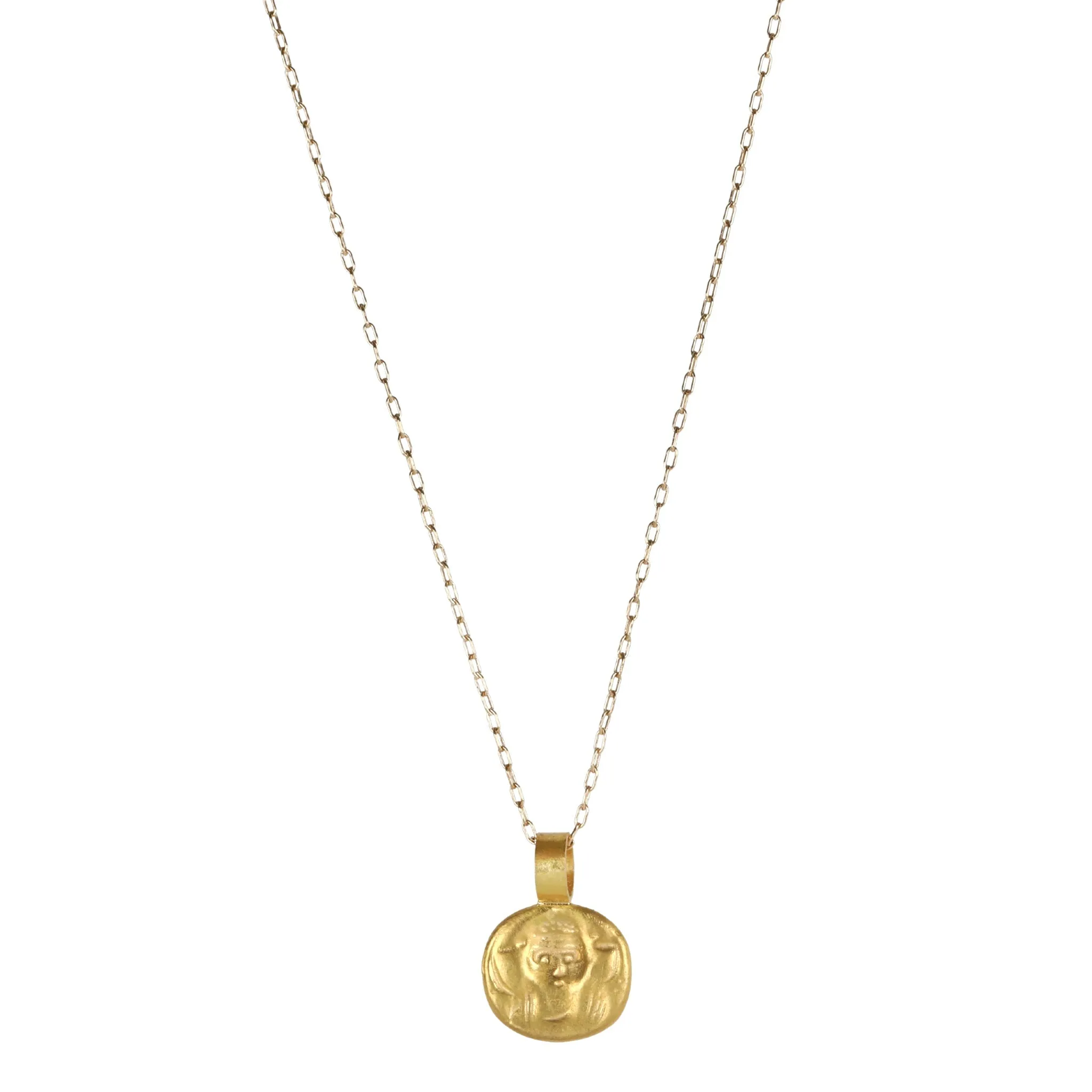 22K Gold "Empress" Pendant