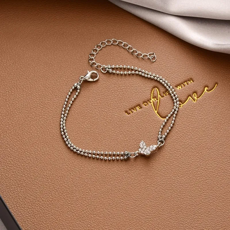 30 Pieces) Butterfly Design Bracelet