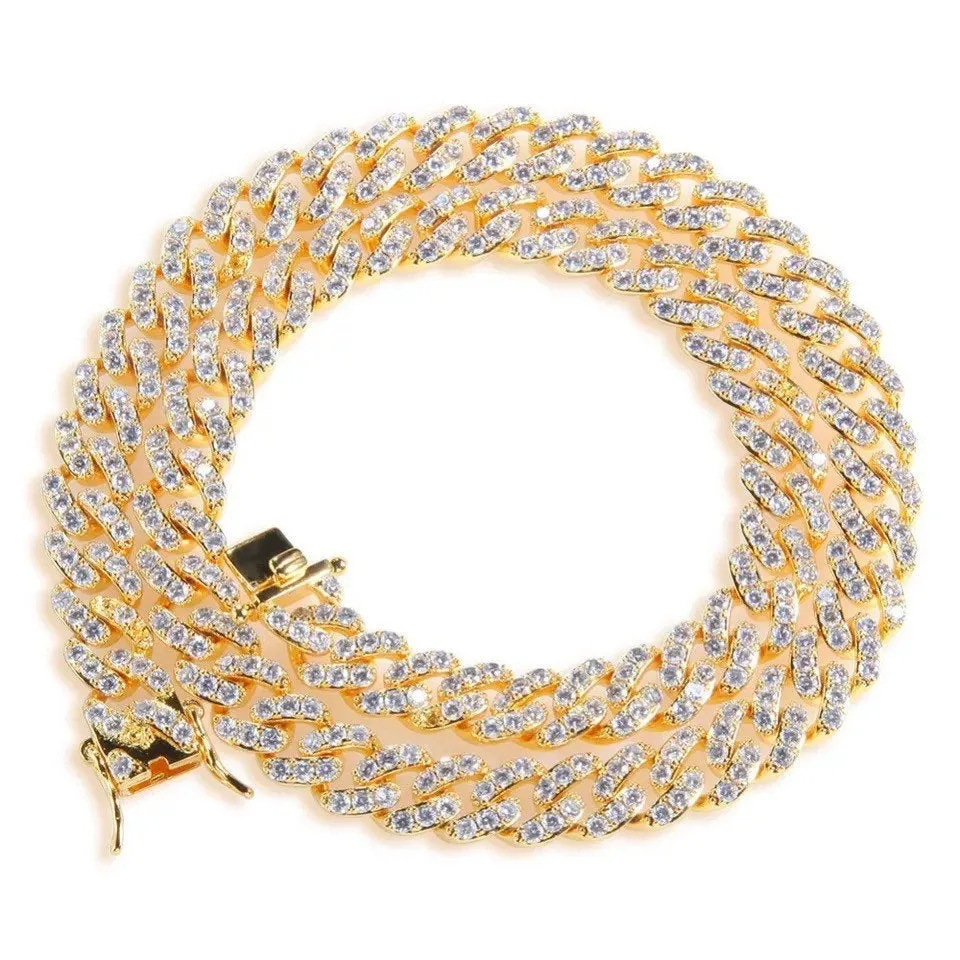 9mm mini icy Butterfly cuban choker