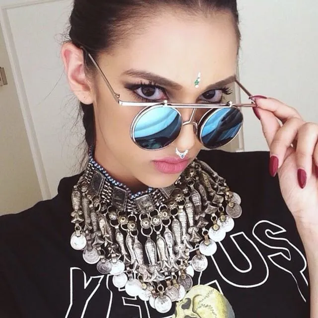 Afghan Kuchi tribal fish choker - (misfit)