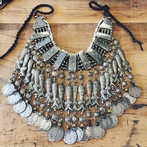 Afghan Kuchi tribal fish choker - (misfit)