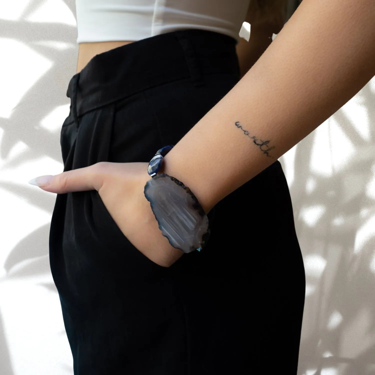 Agate Spiritual Balance Bracelet