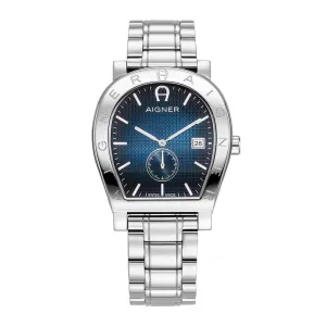 Aigner Daiano Gents Blue Dial Stainless Steel Watch
