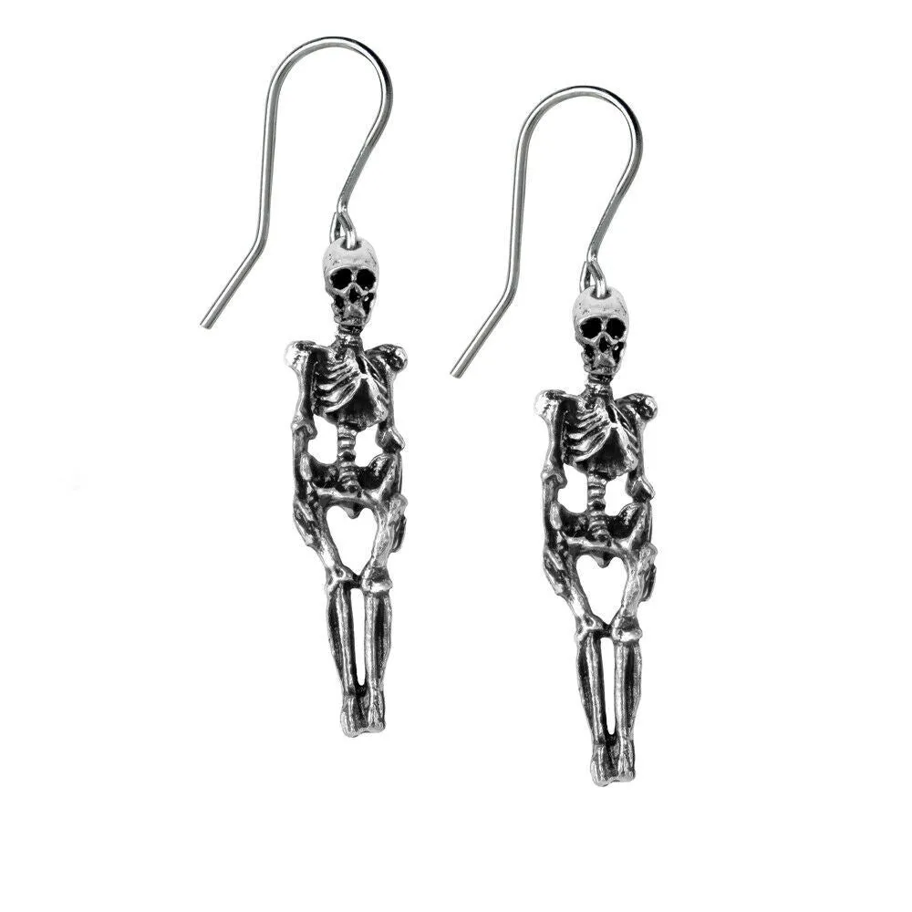Alchemy Gothic Dropper Earrings Hanging YOU CHOOSE STYLE Fine Pewter & Crystal