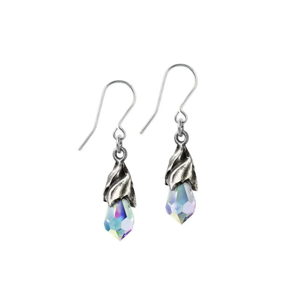 Alchemy Gothic Dropper Earrings Hanging YOU CHOOSE STYLE Fine Pewter & Crystal