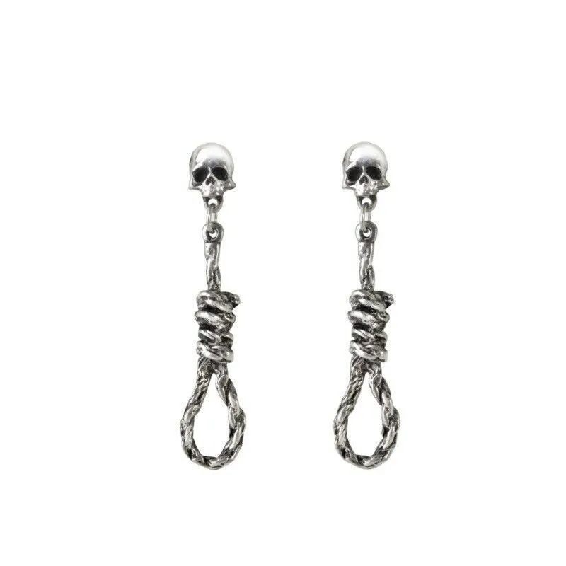 Alchemy Gothic Dropper Earrings Hanging YOU CHOOSE STYLE Fine Pewter & Crystal