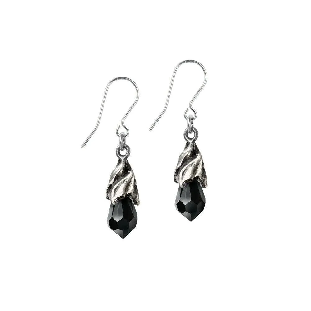 Alchemy Gothic Dropper Earrings Hanging YOU CHOOSE STYLE Fine Pewter & Crystal