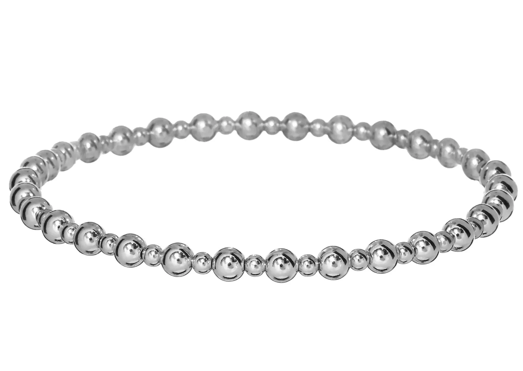 ALEXANDRA | Stretchy Anti-tarnish Gold Filled Stackable Bracelet
