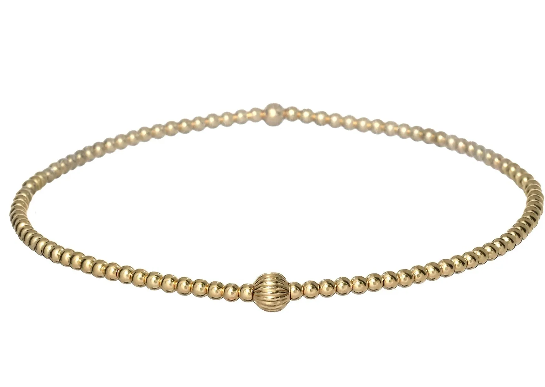 ALLY | Stretchy Anti-tarnish Gold Filled Stackable Bracelet