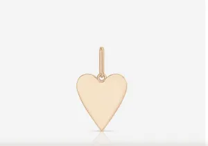 Amaya Heart Charm -m 14k Gold Plated