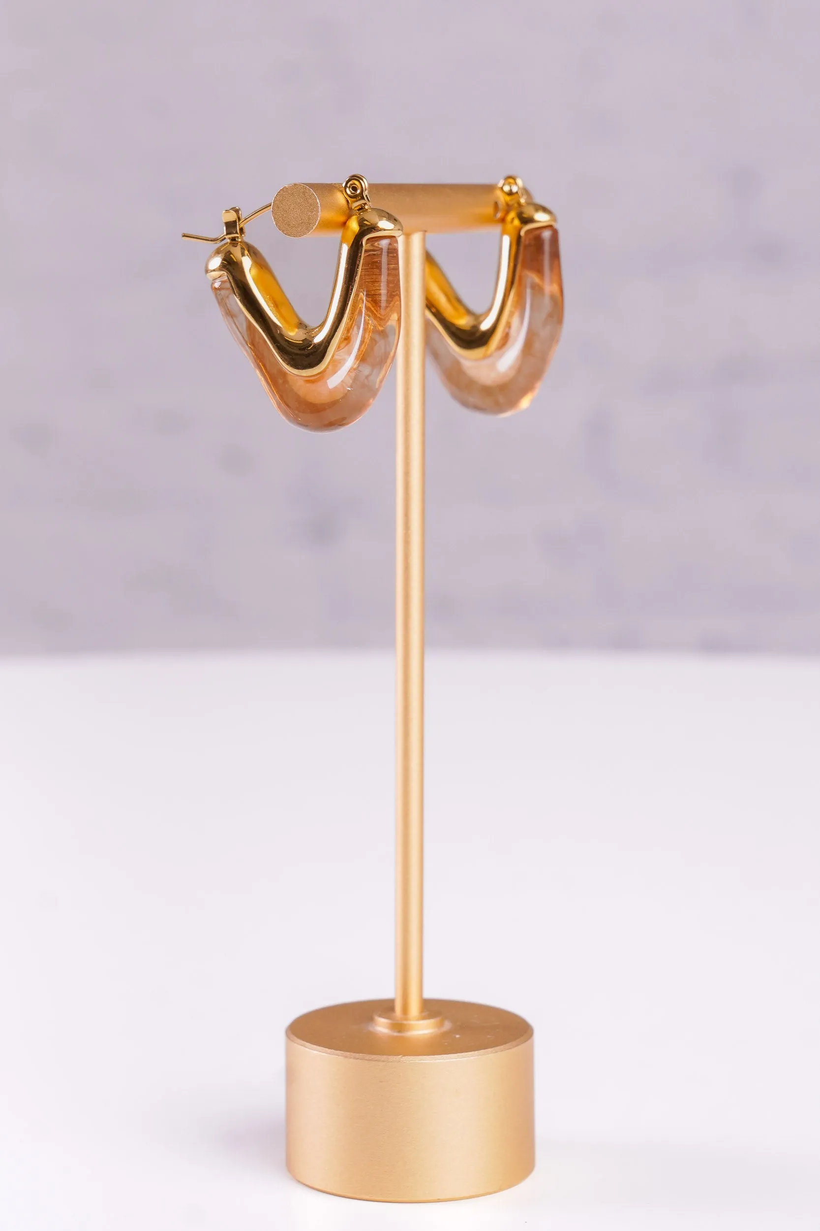 Amber Earrings
