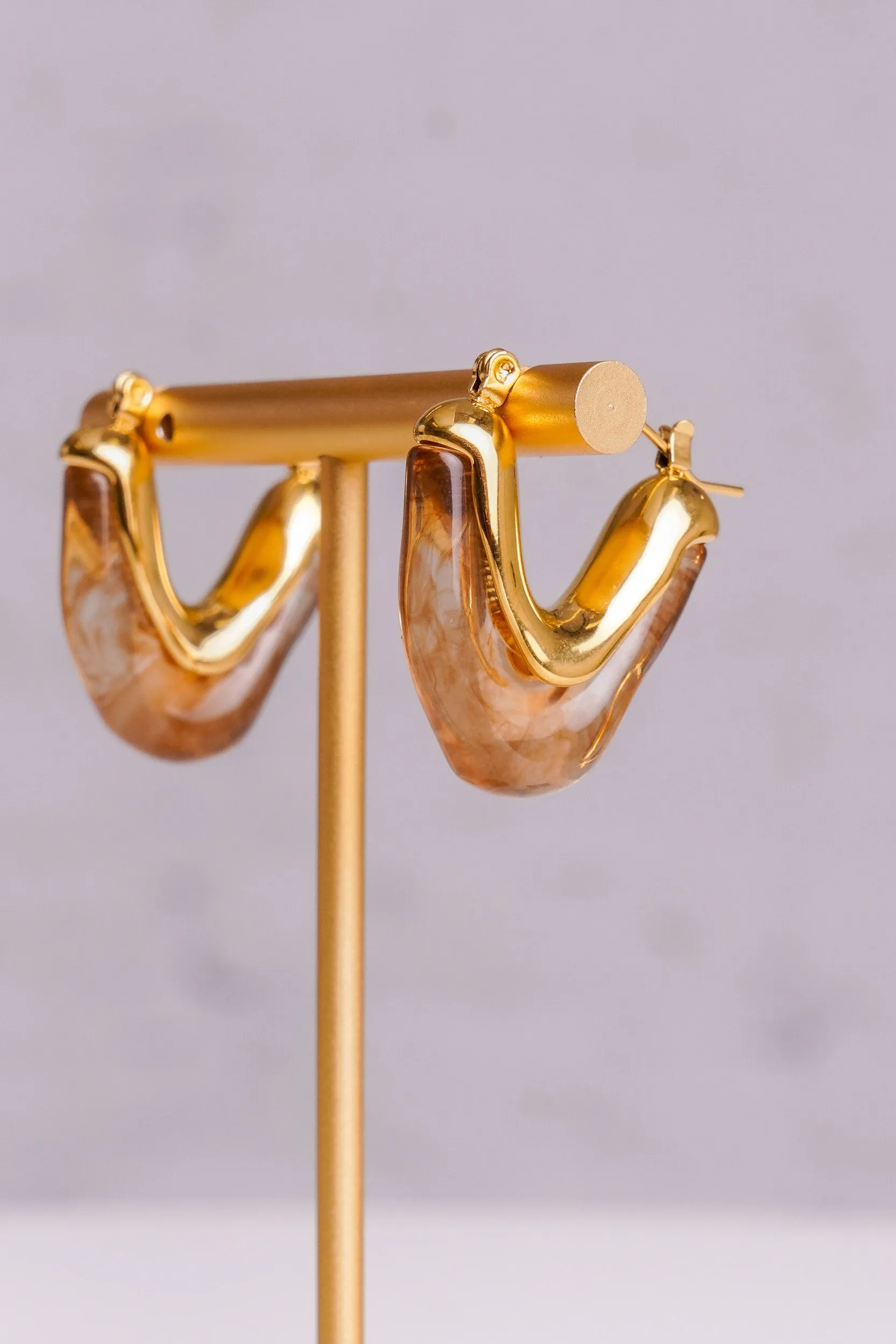 Amber Earrings