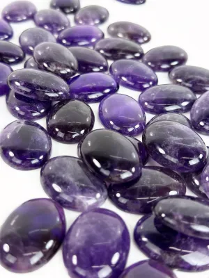 Amethyst 22x30mm Oval Cabochon