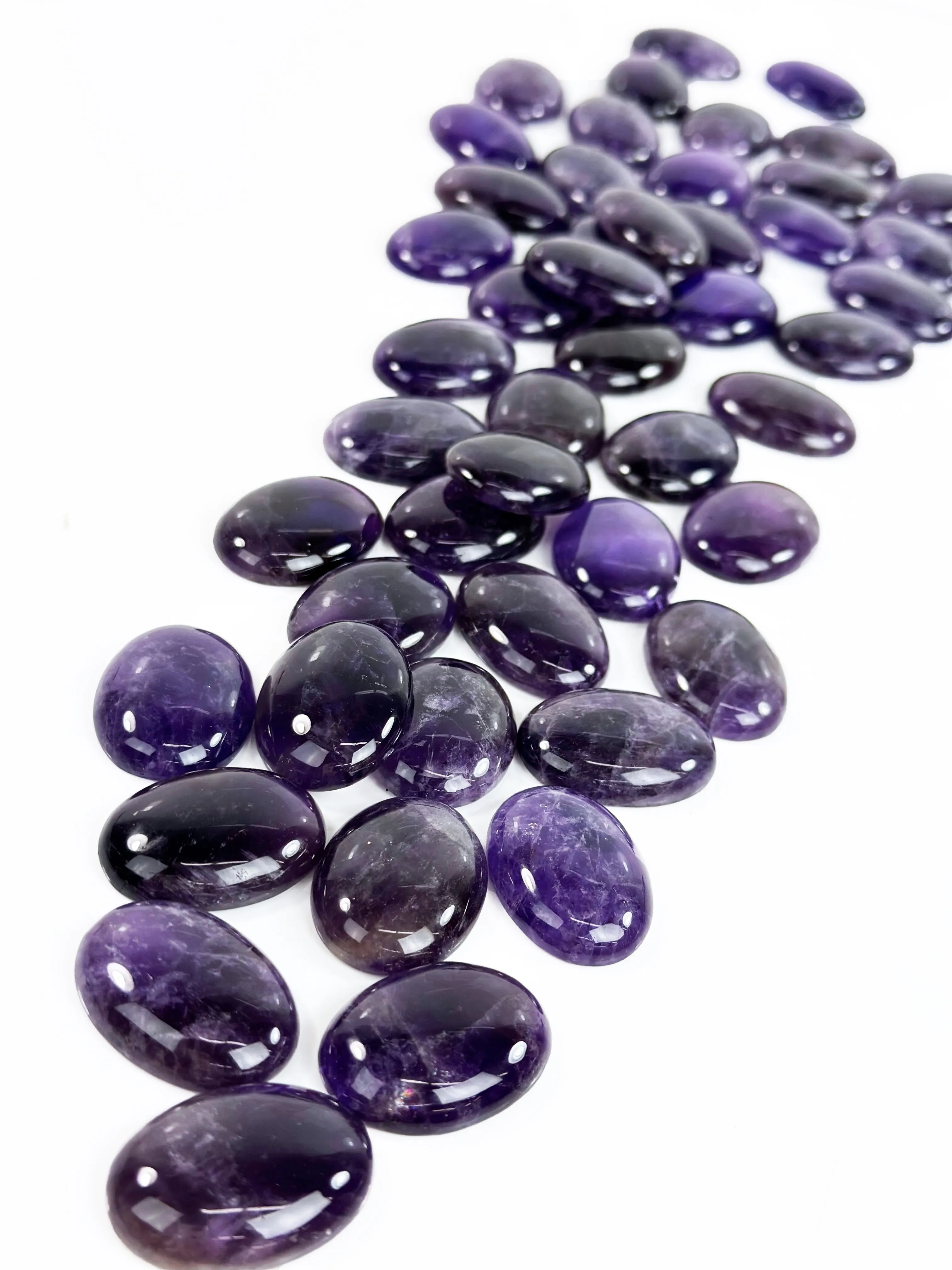 Amethyst 22x30mm Oval Cabochon