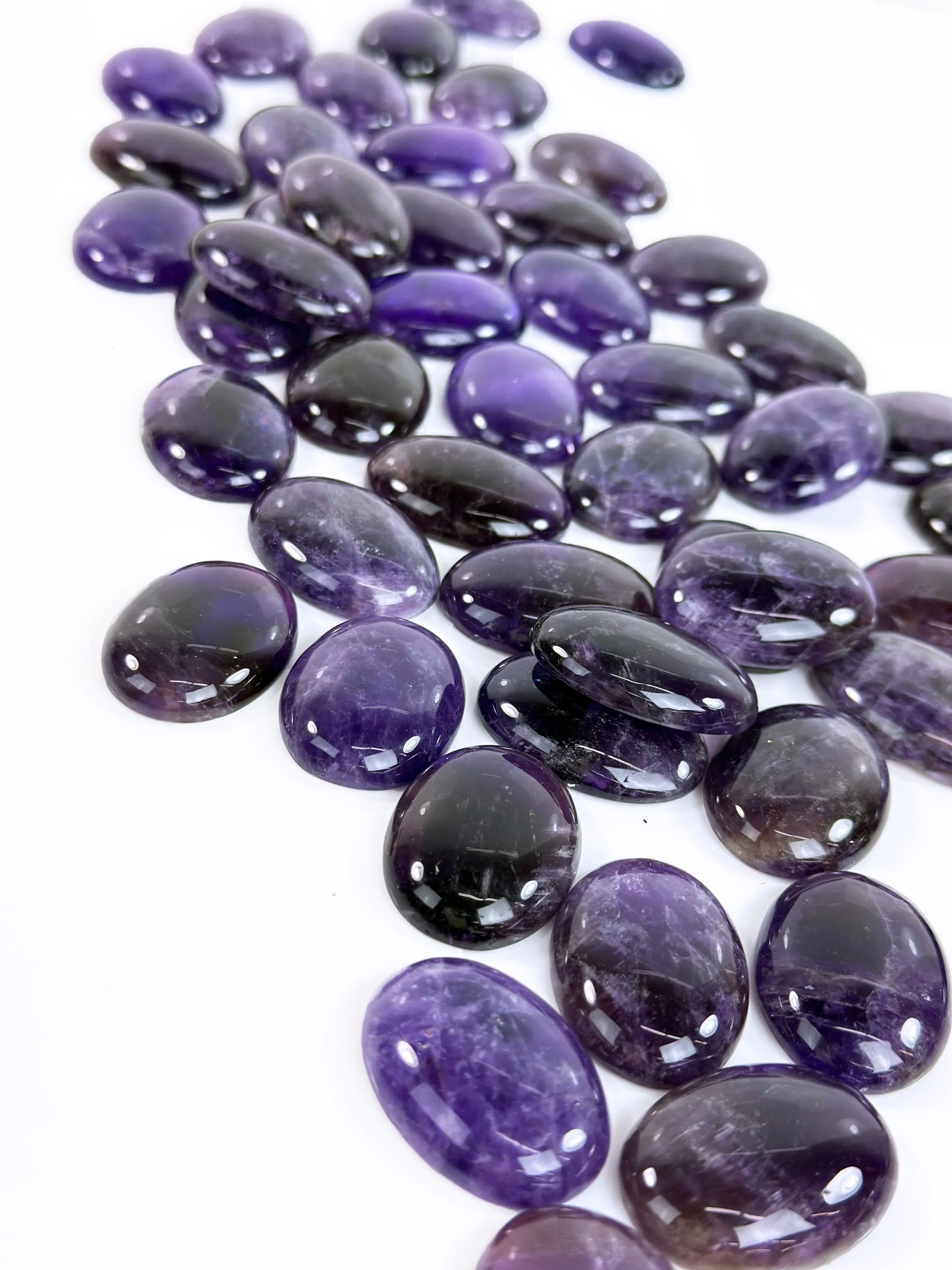 Amethyst 22x30mm Oval Cabochon