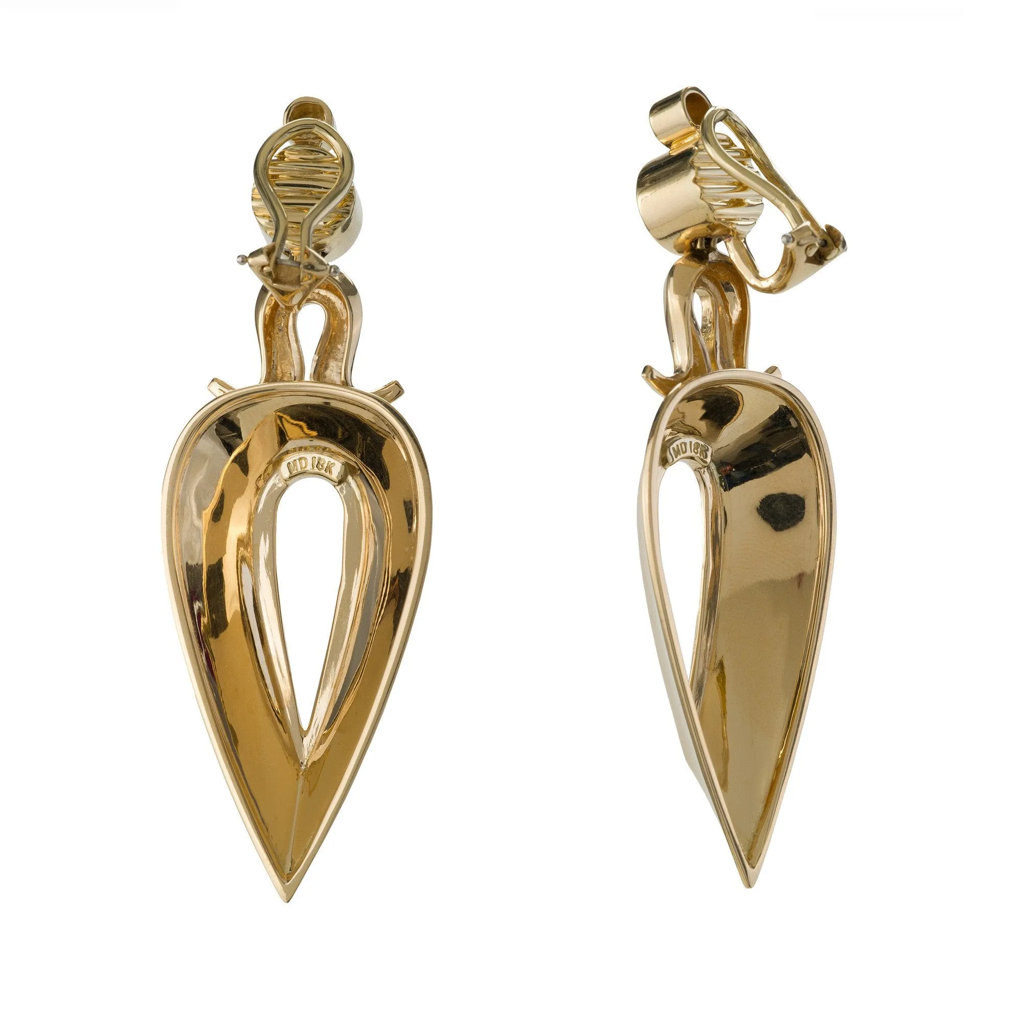 AMPHORA gold earring