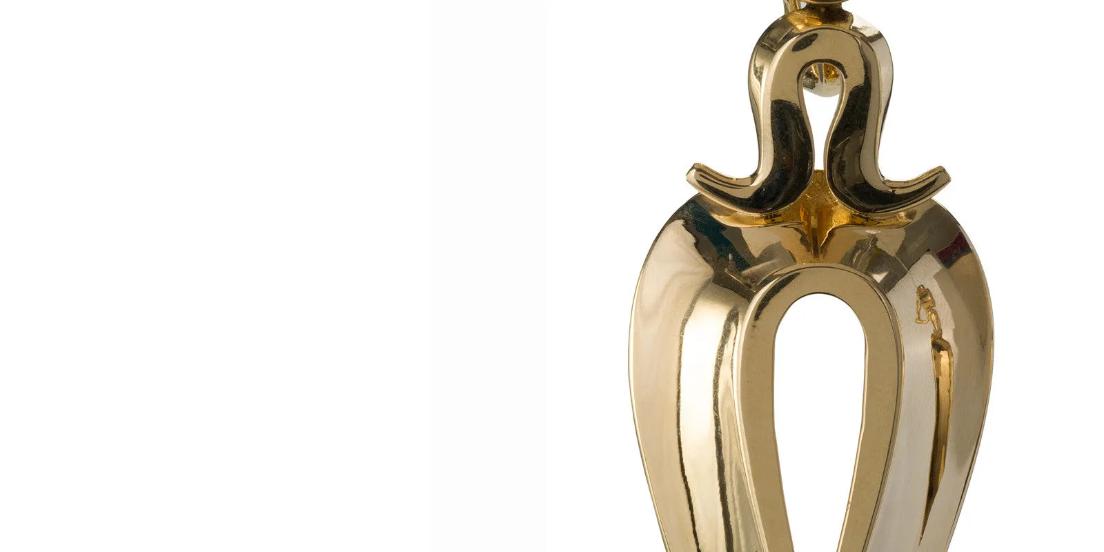 AMPHORA gold earring