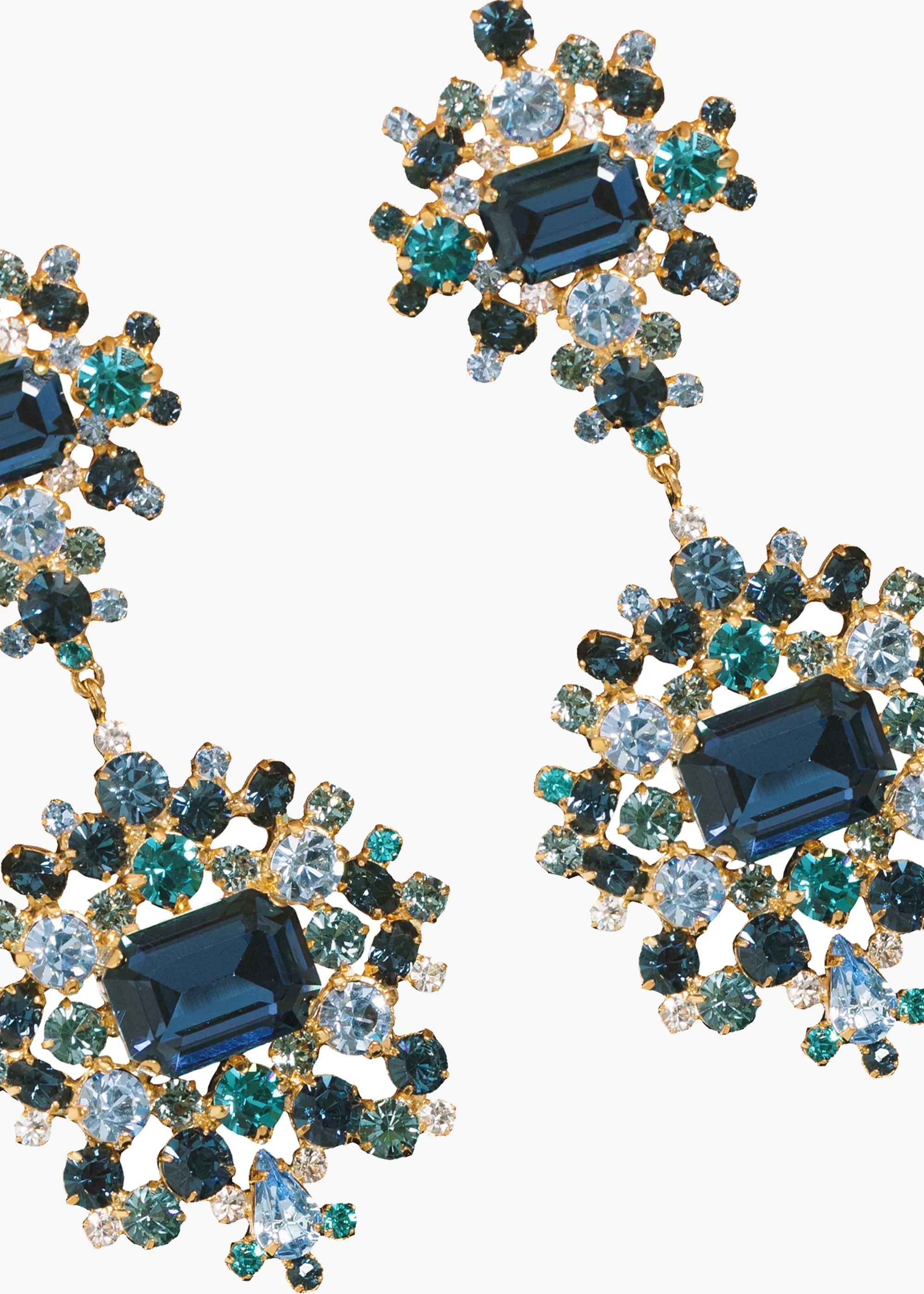 Angelica Earrings -- Sapphire