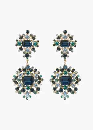 Angelica Earrings -- Sapphire