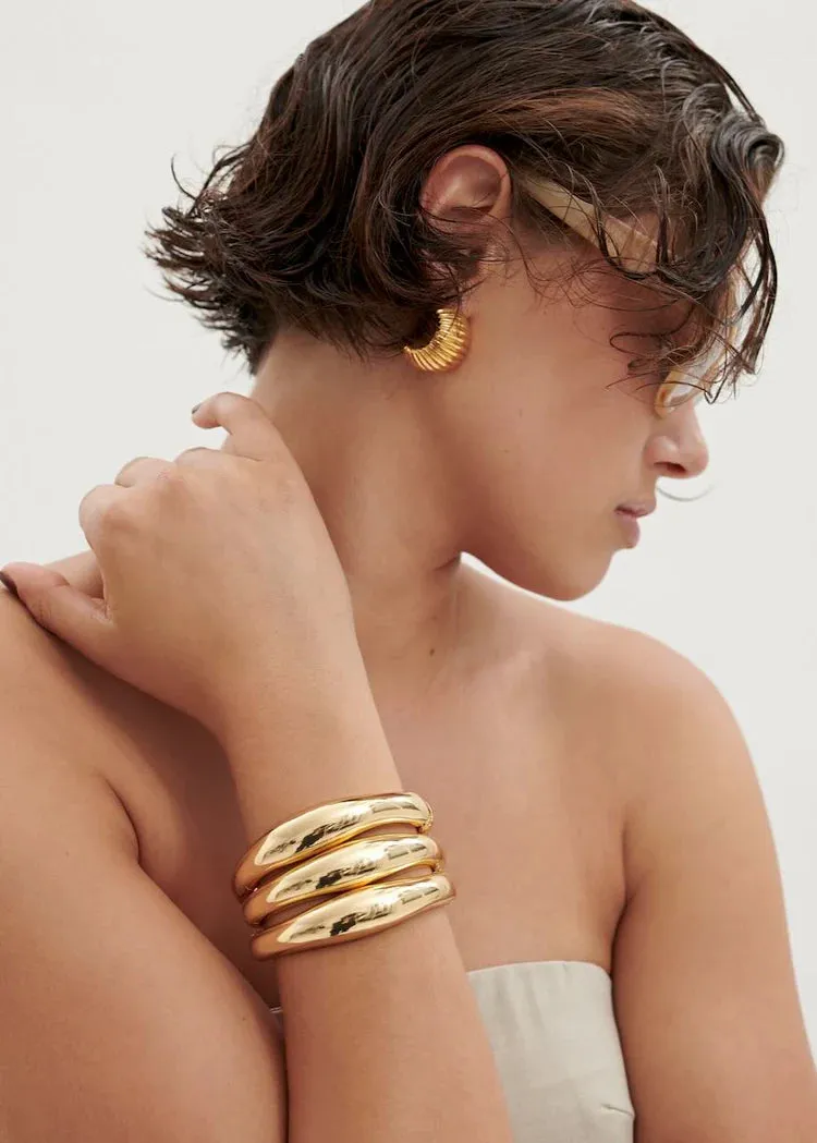 Anna Rossi Smooth Operator Bracelet in Gold