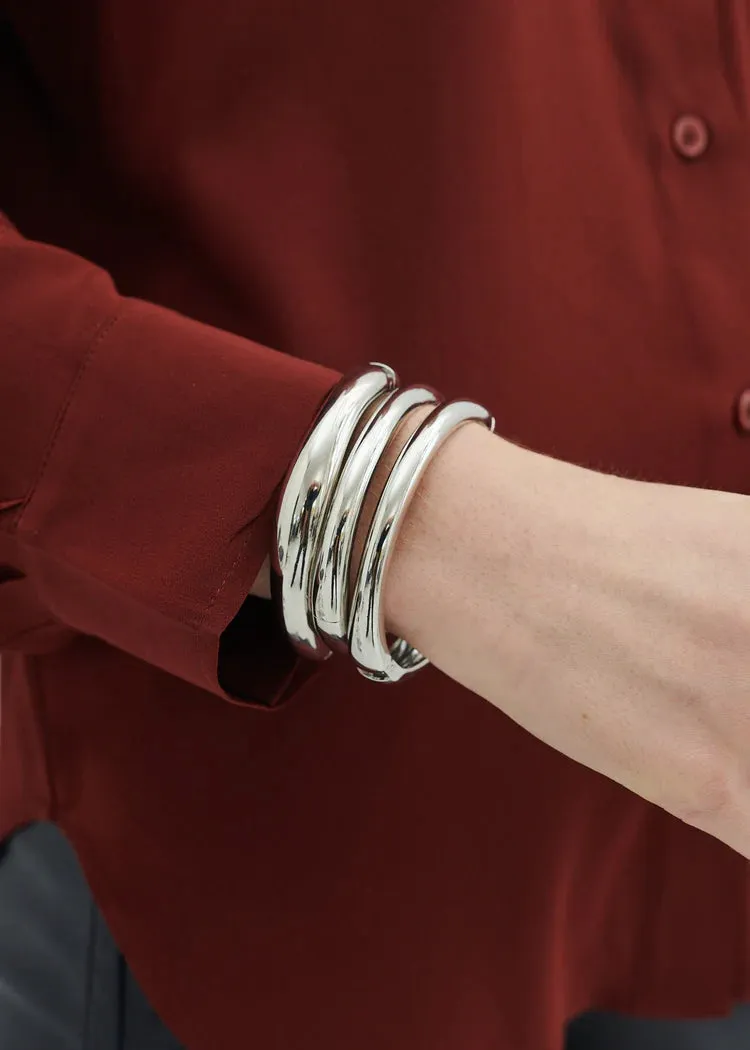 Anna Rossi Smooth Operator Bracelet in Gunmetal