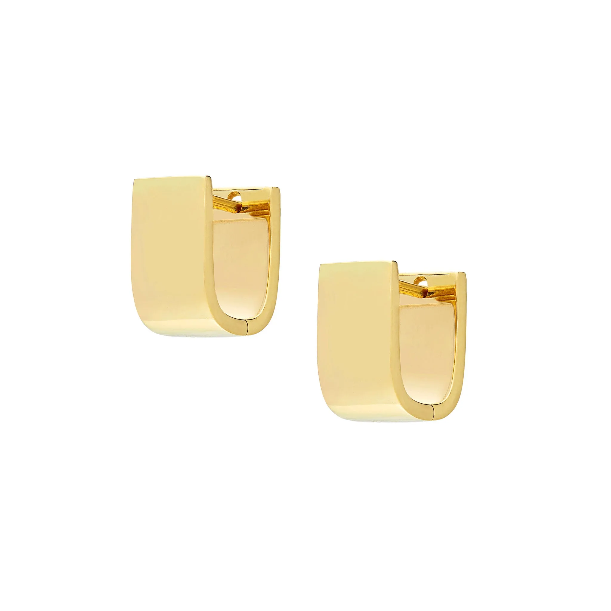 Aria Thick Huggie Earrings
