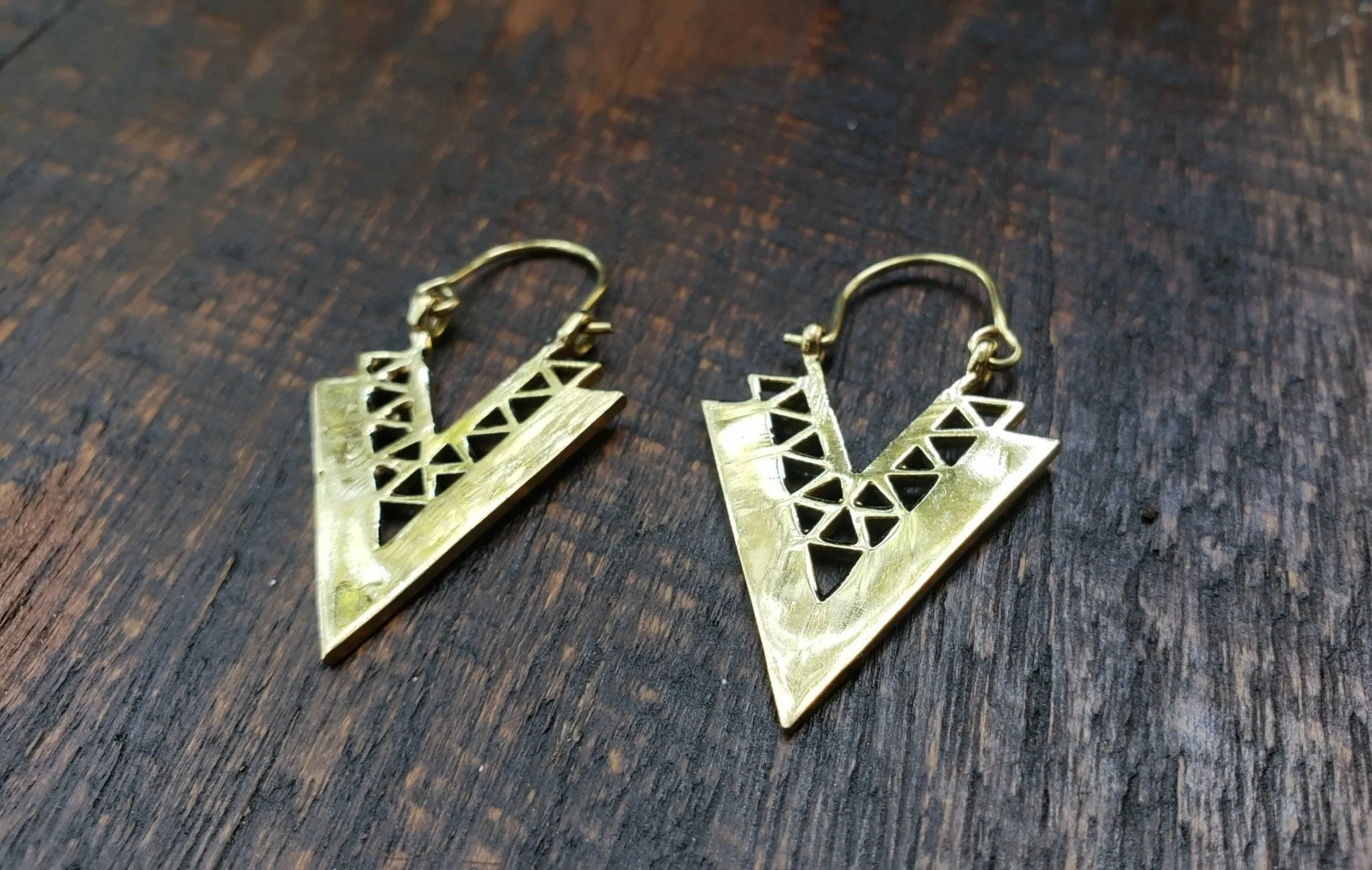 Arrowhead Geometric Earrings