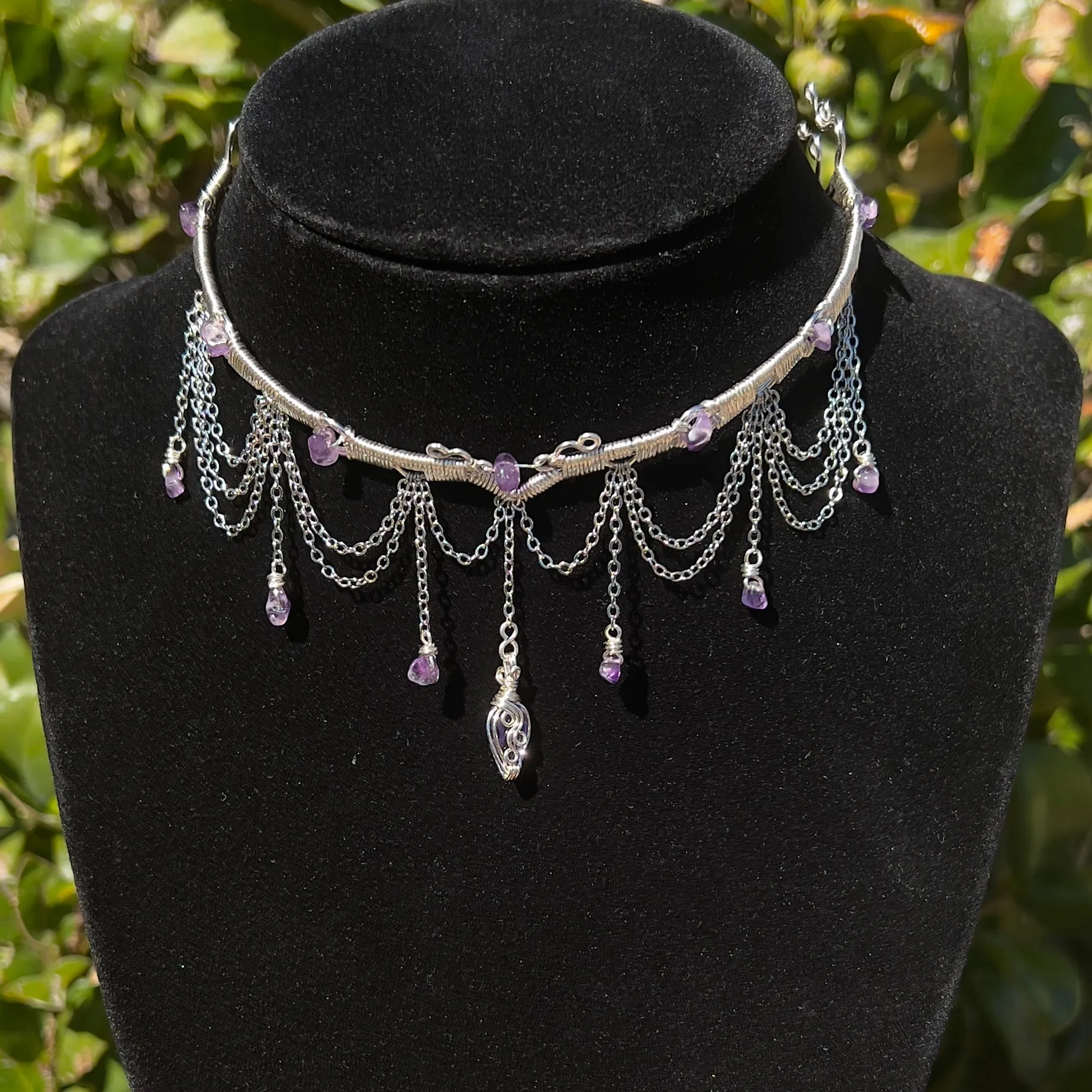 Astraea Choker in Amethyst ✵ Ready to Ship ✵