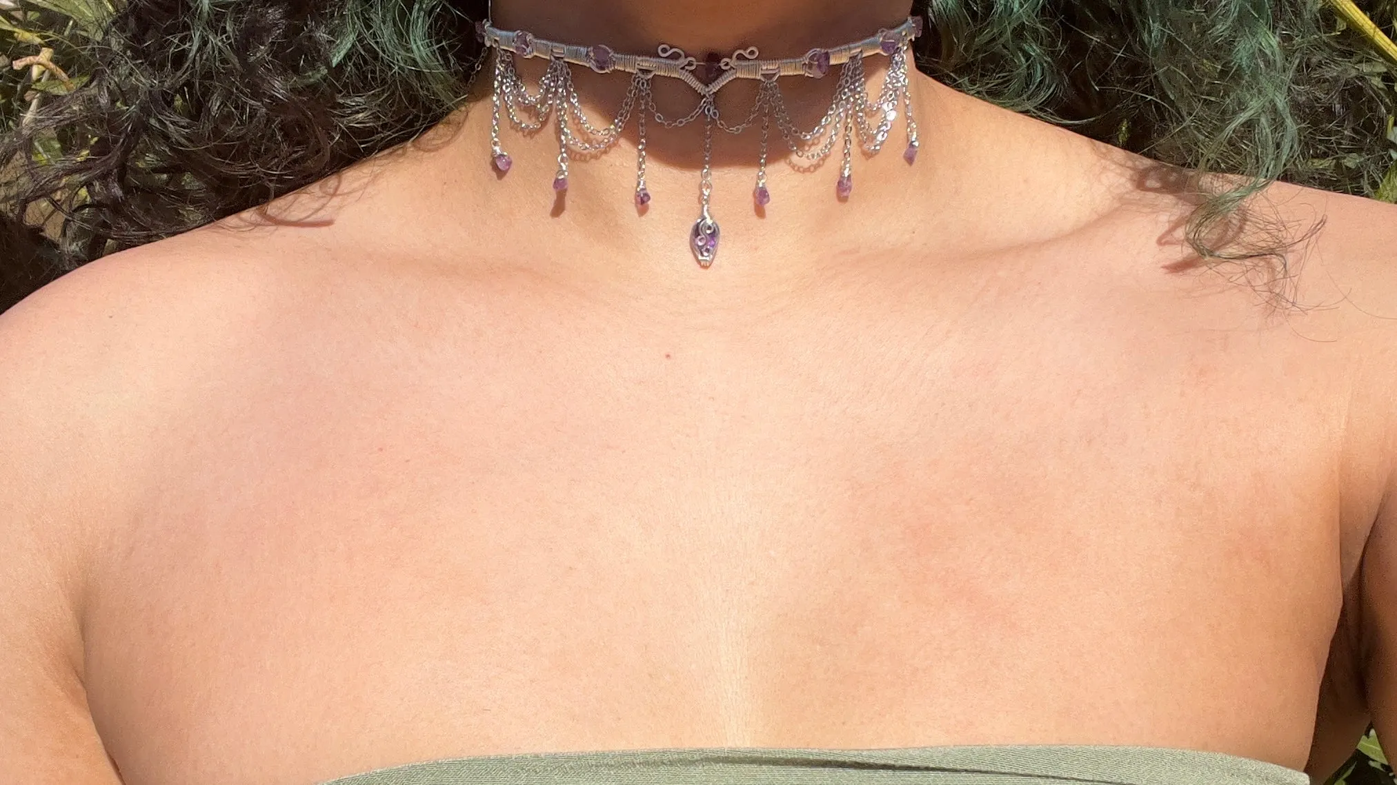 Astraea Choker in Amethyst ✵ Ready to Ship ✵