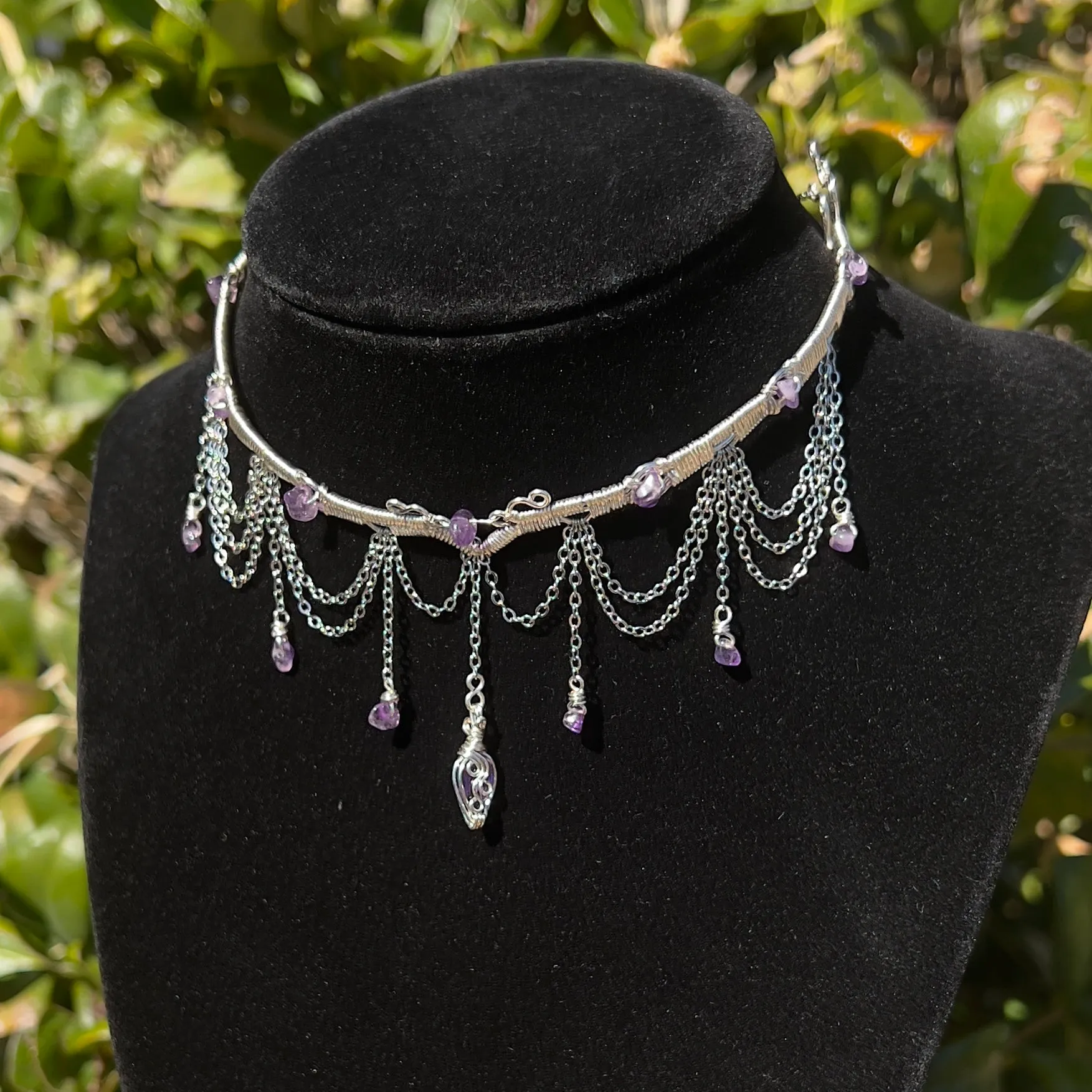 Astraea Choker in Amethyst ✵ Ready to Ship ✵