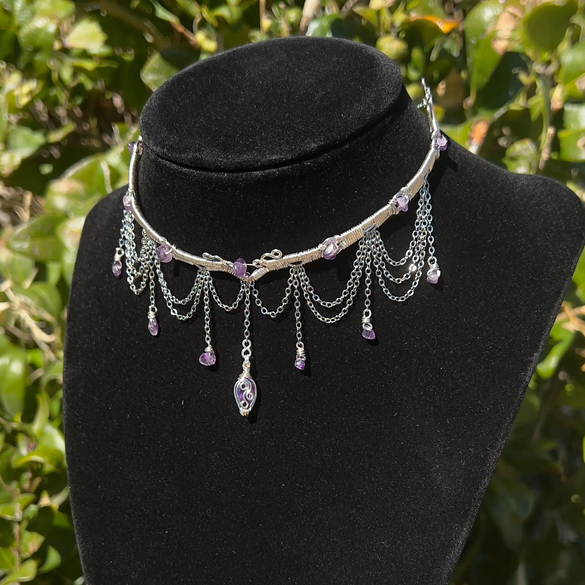 Astraea Choker in Amethyst ✵ Ready to Ship ✵