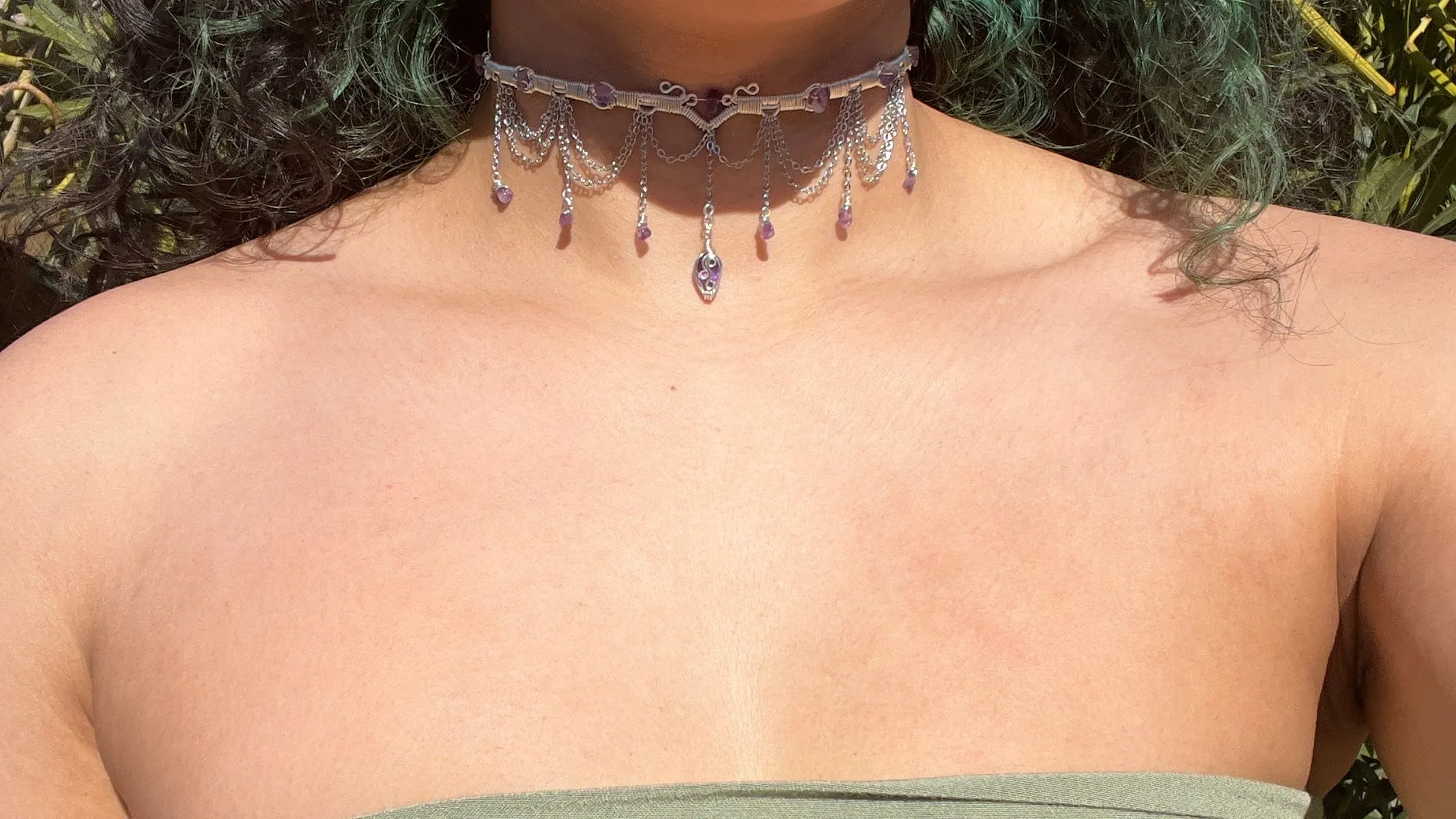Astraea Choker in Amethyst ✵ Ready to Ship ✵